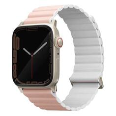 Ремешок Uniq Revix Premium для Apple Watch 49/45/44/42mm Pink (45MM-REVPBPNKWHT) Revix Premium для Apple Watch 49/45/44/42mm Pink (45MM-REVPBPNKWHT)