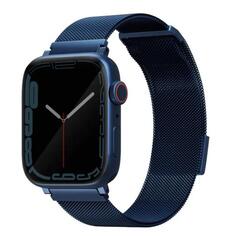 Ремешок Uniq Dante Strap для Apple Watch 41/40/38mm Blue (41MM-DANCBLU) Dante Strap для Apple Watch 41/40/38mm Blue (41MM-DANCBLU)