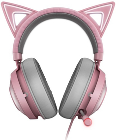 Игровые наушники Razer Kraken Kitty Edition Quartz (RZ04-02980200-R3M1) Kraken Kitty Edition Quartz (RZ04-02980200-R3M1)