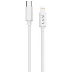Кабель Pero DC-08 PD Type-C - Lightning 1m White (PRDC-08TL1MW) DC-08 PD Type-C - Lightning 1m White (PRDC-08TL1MW)