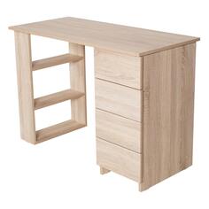 Письменный стол Brabix Scandi CD-016, 1100х500х750 мм, 4 ящика, дуб сонома (641892) Scandi CD-016, 1100х500х750 мм, 4 ящика, дуб сонома (641892)