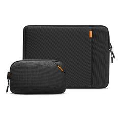 Чехол-папка Tomtoc Defender A13 Kit для MacBook Pro 14, 2021-2023, на молнии + сумочка, черный (A13D2DV) Defender A13 Kit для MacBook Pro 14, 2021-2023, на молнии + сумочка, черный (A13D2DV)