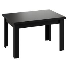 Обеденный стол Трия "Дрезден", тип 2, раздвижной, 76х120х79 см, черный (258708) "Дрезден", тип 2, раздвижной, 76х120х79 см, черный (258708)