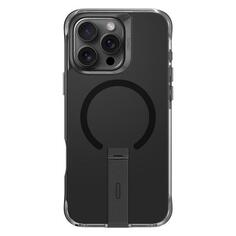 Чехол Uniq Eleva with Vertical Stand MagSafe для iPhone 16 Pro Max, с защитными углами AirLite Black (IP6.9P(2024)-ELEVAMBLK) Eleva with Vertical Stand MagSafe для iPhone 16 Pro Max, с защитными углами AirLite Black (IP6.9P(2024)-ELEVAMBLK)