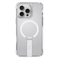 Чехол Uniq для iPhone 16 Pro Max Eleva with Vertical Stand Clear Magsafe (IP6.9P(2024)-ELEVAMCLR) для iPhone 16 Pro Max Eleva with Vertical Stand Clear Magsafe (IP6.9P(2024)-ELEVAMCLR)