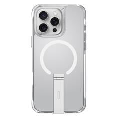 Чехол Uniq Eleva with Vertical Stand MagSafe для iPhone 16 Pro Clear (IP6.3P(2024)-ELEVAMCLR) Eleva with Vertical Stand MagSafe для iPhone 16 Pro Clear (IP6.3P(2024)-ELEVAMCLR)