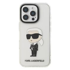 Чехол Karl Lagerfeld для iPhone 16 Pro Max, PC/TPU NFT Karl Ikonik Hard Transparent (KLHCP16XHNIKTCT) для iPhone 16 Pro Max, PC/TPU NFT Karl Ikonik Hard Transparent (KLHCP16XHNIKTCT)