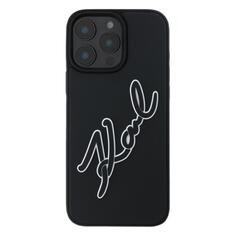 Чехол Karl Lagerfeld 3D Rubber для iPhone 16 Pro Bicolor Signature Black (KLHCP16L3DRKSDLK) 3D Rubber для iPhone 16 Pro Bicolor Signature Black (KLHCP16L3DRKSDLK)