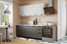 Кухонный гарнитур Hoff 3D техно