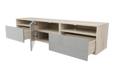 Тумба с 2 ящиками, дверцей и полками Hoff Оскар