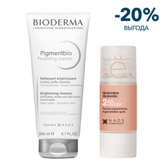 Косметика Набор Bioderma + Etat Pur для кожи с гиперпигментацией. Очищение и уход.