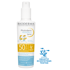 Косметика PEDIATRICS Спрей SPF50+ Bioderma