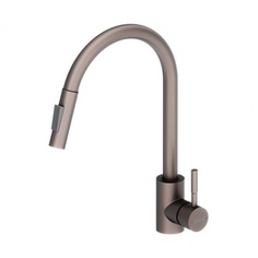 D3007511 Logic Кухонный смеситель с вытягивающимся изливом, сатин Dorff