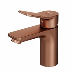 F85A02144 X-Joy, смеситель для умывальника излив 100 мм, роз. золото Am.Pm.