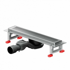 W01SC-P11-040-01SB MasterFlow Трап для душа линейный универс затвор Cut Gradient 40см цвет сталь мат Am.Pm.