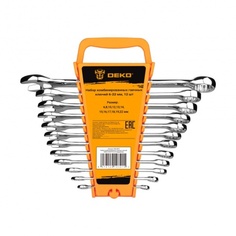 Набор комбинированных гаечных ключей DEKO DKHT12 (12 предметов) ДЕКО