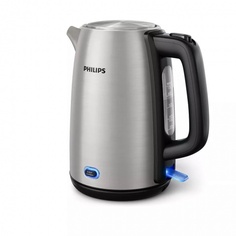 Чайник электрический Philips HD9353/90 1.7л. 2060Вт нержавеющая сталь/черный