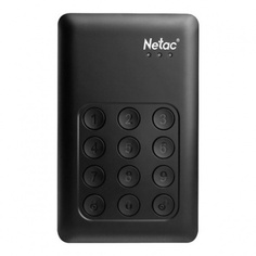 Внешний HDD Netac External Encrypted HDD K390 1TB (NT05K390K-001T-30BK)