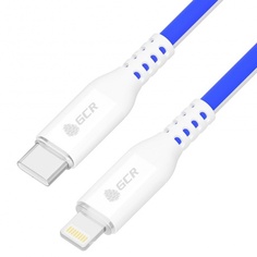 Кабель GreenConnect 1.0m TypeC/Lightning MFRi POWER DELIVERY 18 W, белый (GCR-54962)