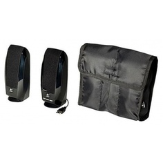 Колонки Logitech S150 2.0 черный 1.2Вт