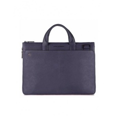 Сумка для ноутбука Piquadro Black Square, синий натур.кожа CA4021B3/BLU4