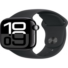 Умные часы Apple Watch Series 10 46mm S/M (MWWP3LW/A) Black with Black Band