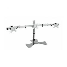 Кронштейн для мониторов Cactus CS-VM-MP330S-AL серебристый 15"-24" макс.8кг настольный наклон