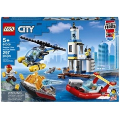Конструктор LEGO 60308 City Seaside Police and Fire Mission