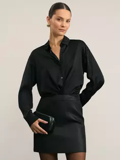 Юбка мини с перфорацией Zarina