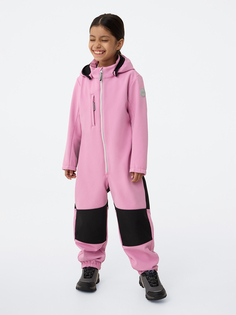 Детский комбинезон из материала Softshell Lassie Urmas Розовый