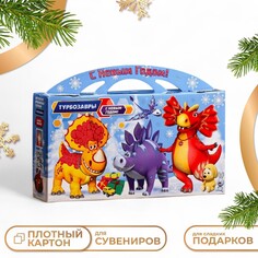 Подарочная новогодняя коробка NO Brand