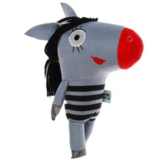 Игрушка мягкая: герои мультфильмов Зебра в клеточку, МУЛЬТИ-ПУЛЬТИ C20100-20