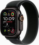Смарт-часы Apple Watch Ultra 2 2024 A2986, 49 мм, OLED, черный титан Trial loop, ремешок черный, 145-220 (MX4V3ZP/A)