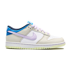 Dunk Low Khaki Blue Pink Nike