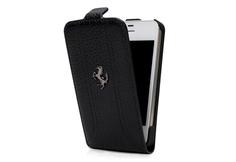 Бренд Чехол Ferrari Flip FF-Collection для iPhone 5 черный