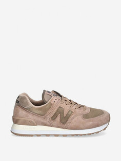 Кроссовки женские New Balance 574, Коричневый