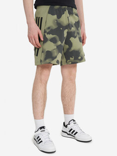 Шорты мужские adidas, Зеленый
