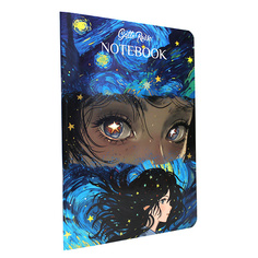 GATTO ROSSO Блокнот в линию Gatto Rosso Звёздный Notebook Взгляд