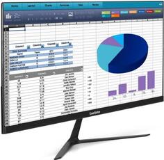 LCD ExeGate 24.5 EH1500A SmartView черный {IPS 1920x1080 75Hz 5ms 250cd 1000:1 178/178 D-Sub HDMI DisplayPort} [EX297308RUS]