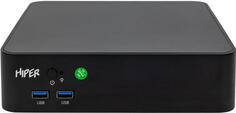 Неттоп Hiper ACTIVEBOX AS8 i3 10105 (3.7) 8Gb SSD256Gb UHDG 630 Windows 10 Professional GbitEth WiFi BT 120W черный (AS8-I3105R8S2WPB)