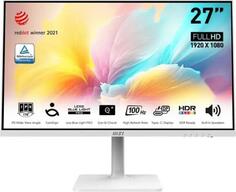 Монитор 27&amp;quot; MSI Modern MD2712PW White (IPS, 1920x1080, HDMI+Type C, 1 ms, 178°/178°, 300 cd/m, 1000:1 (100M:1), 100Hz)
