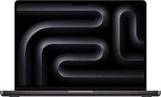 Ноутбук Apple/ 14-inch MacBook Pro: Apple M3 Pro with 12-core CPU, 18-core GPU/36GB/512GB SSD - Space Black/RU