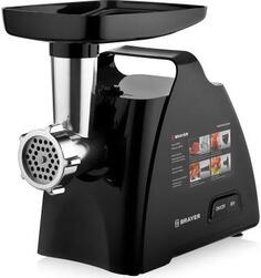BRAYER 1606BR Мясорубка 1800 Вт, реверс, черный