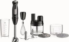 Блендер Braun MultiQuick 5 MQ55755MBK, погружной, черный