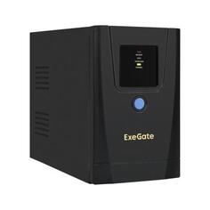 ИБП ExeGate SpecialPro UNB-1000.LED.AVR.1SH.2C13 &lt;1000VA/550W, LED, AVR,1*Schuko+2*C13, металлический корпус, Black&gt;