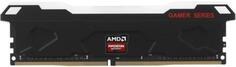 16GB AMD Radeon™ DDR4 3200 DIMM R9 Gamers Series Black RGB Gaming Memory R9S416G3206U2S-RGB Non-ECC, CL16, 1.35V, Heat Shield, RTL (183665)