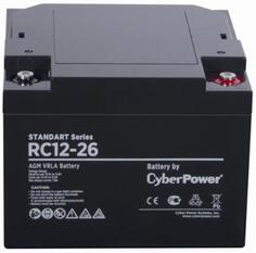 Battery CyberPower Standart series RC 12-26 / 12V 26 Ah