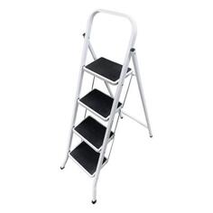 LadderBel стальная стремянка 4 ступени с антискользящим покрытием STR-ST-4WSRM