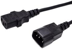 Filum Кабель питания С13- C14, 3х0.75мм, 220В, 10A, чёрный, 1.8м [FL-PC10-C13-C14-1.8M] (873348)