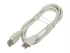 Кабель удлинительный USB 2.0 AM-AF 1.8м Ningbo 841884